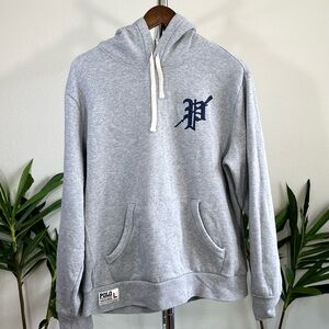 Polo Ralph Lauren Embroidered Logo Gray Hoodie